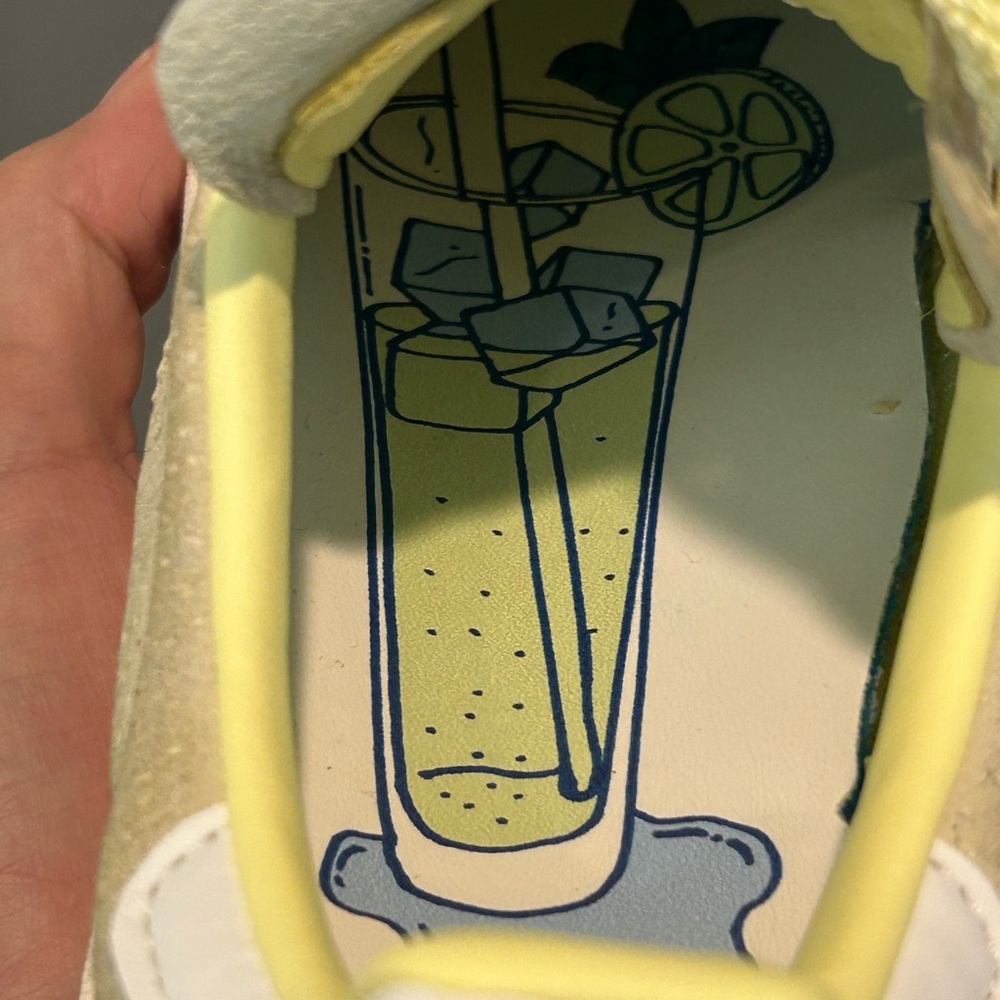 Adidas Campus 80s Lemonade Yellow White Sneakers Mens Youth size 6.5 - Picture 11 of 11
